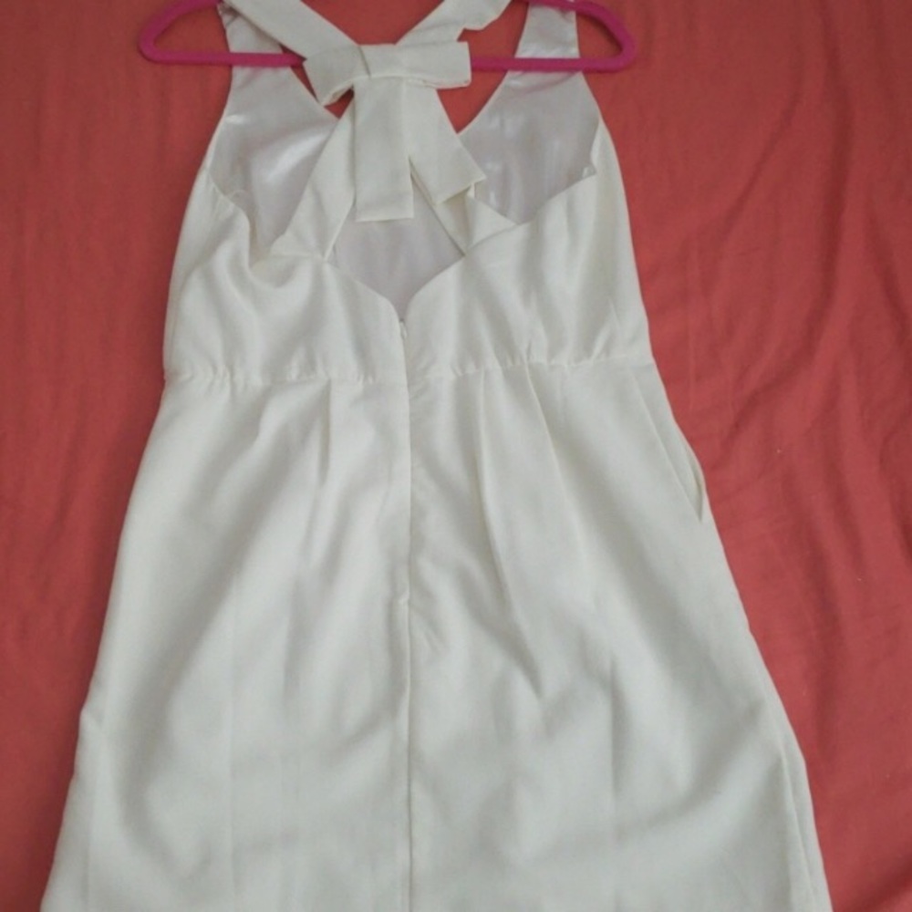 Off white cocktail dress